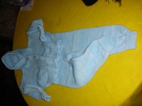 conjunto para bebe de trico a maquina